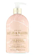 BAYLIS&HARDING ELEMENTS PINK BLOSSOM&LOTUS FLOWER ŠĶIDRĀS ROKU ZIEPES, 500ML