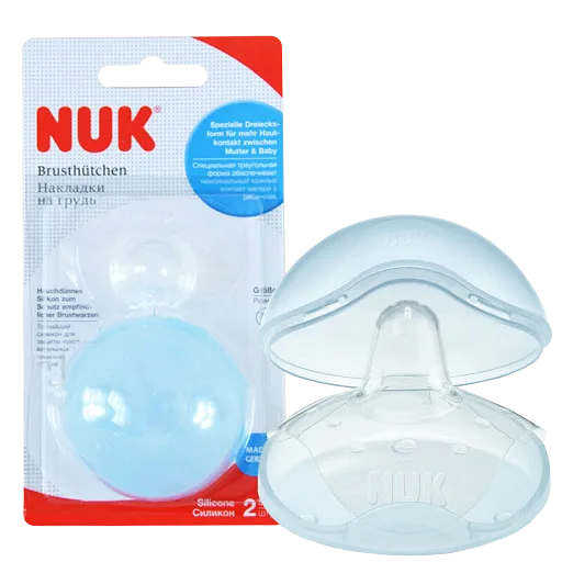 Nuk SP95 M izmērs krūšu galu aizsargi, 2 gab.
