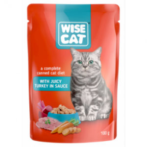 BARĪBA PIEAUGUŠIEM KAĶIEM WISE CAT AR TĪTARA GAĻU MĒRCĒ 100G