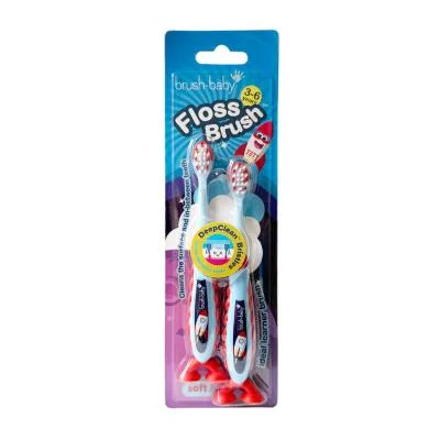Brush-Baby Flossbrush Rocket zobu birste 3-6 g. N2