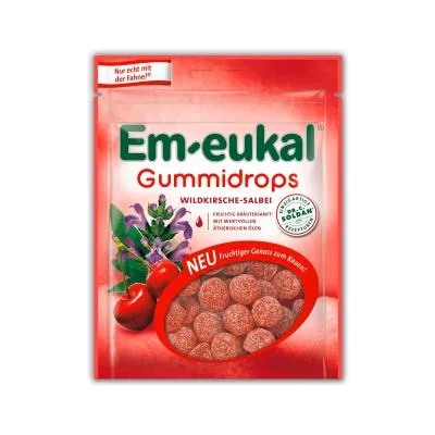 Dr.soldan Em-Eukal savvaļas ķirsis-salvija želejas konfektes 90 g
