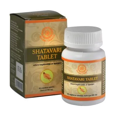 Golden Chakra Shatavari 590 mg tabletes N60
