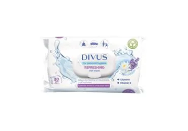 MITRĀS SALVETES DIVUS REFRESHING 80GAB.
