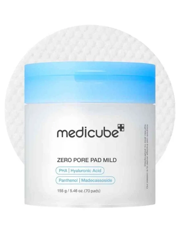 Medicube Zero Pore Pads mild attīroši spilventiņi, 70 gab