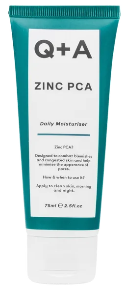 Q+A Zinc Pca Daily mitrinātājs, 75 ml