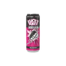 ENERĢIJAS DZĒRIENS LUCKY PUNCH WILD BERRIES AR MEŽA OGU GARŠU 330ML