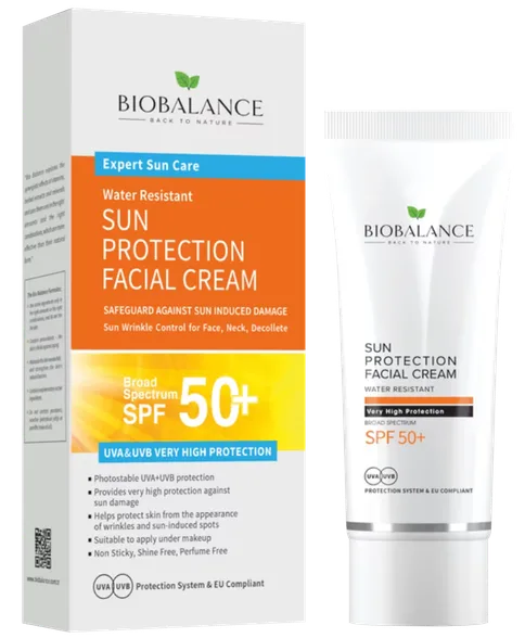 Biobalance Sun Protection SPF 50+ sejas krēms, 75 ml