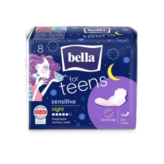 HIG.PAKETES BELLA FOR TEENS SENSITIVE NIGHT 8GAB