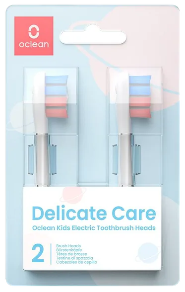 Oclean Electric Kids elektriskās zobu birstes uzgaļi, 2 gab.
