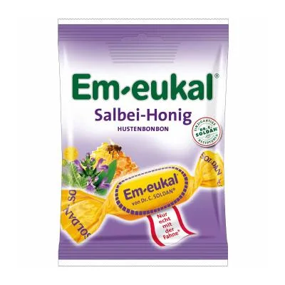 Dr.soldan Em-Eukal Salvijas-medus ar C vit. karameles 75 g