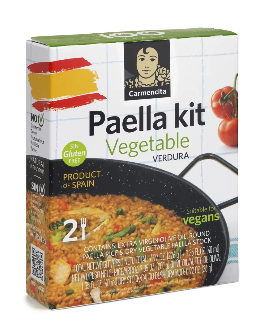 Dārzeņu paeljas komplekts Carmencita, 265 g