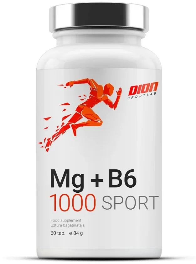 Dion Sportlab mg-B6 1000 mg sport, 60 tabletes