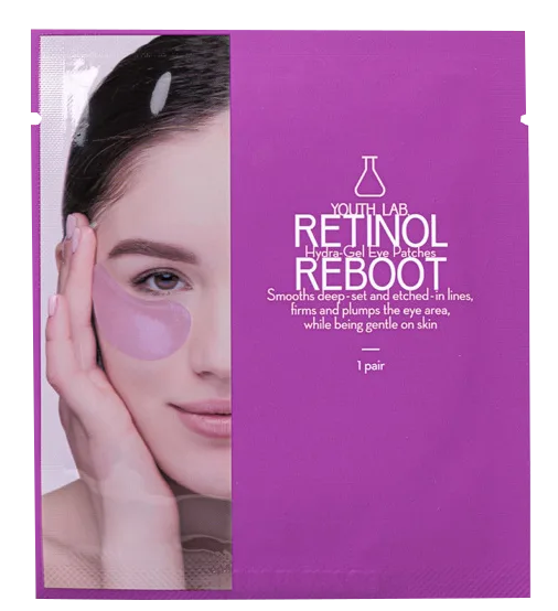 Youth Lab Retinol Reboot Hydra gel acu spilventiņi, 1 pāris