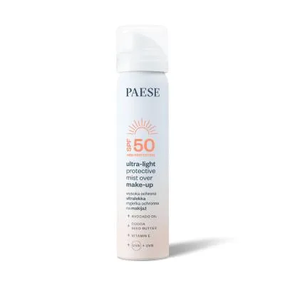 Paese SPF50 īpaši viegls aizsargājošs izsmidzināmais līdzeklis 75 ml
