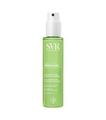 SVR Sebiaclear Spray Corps ķermeņa sprejs pret pūtītēm un pinnēm 150 ml