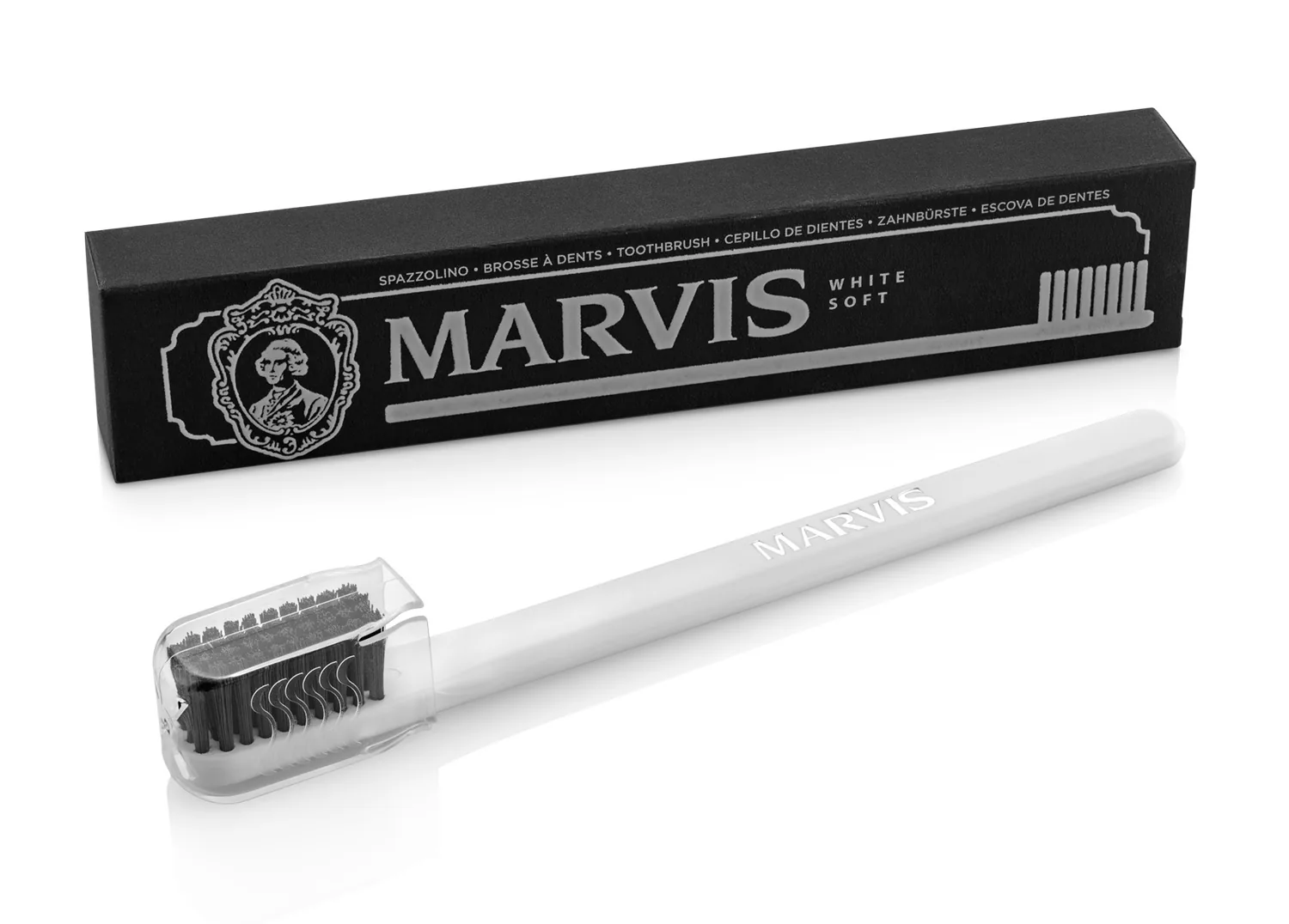 ZOBU BIRSTE MARVIS WHITE SOFT, 1GAB