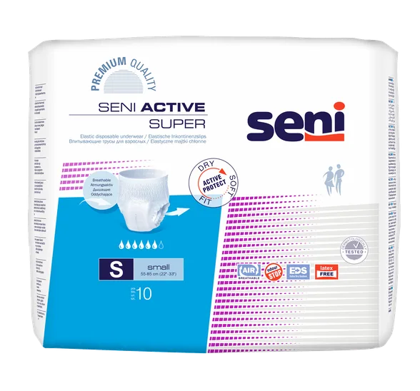 Seni Active Super S biksītes, 10 gab.