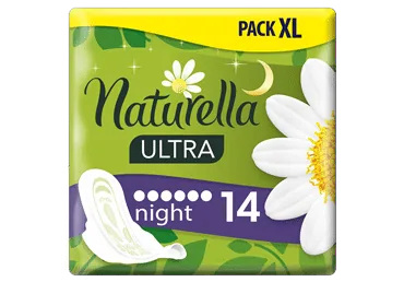 HIGIĒNISKĀS PAKETES NATURELLA NIGHT DUO 14GAB.