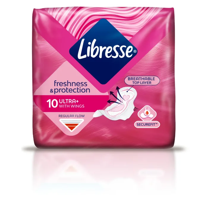 HIGIĒNISKĀS PAKETES LIBRESSE INVISIBLE NORMAL 10GAB.