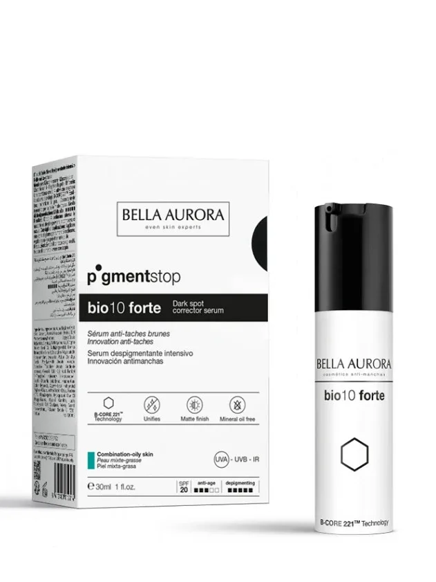 Bella Aurora BIO10 Forte serums pret tumšiem plankumiem, 30 ml