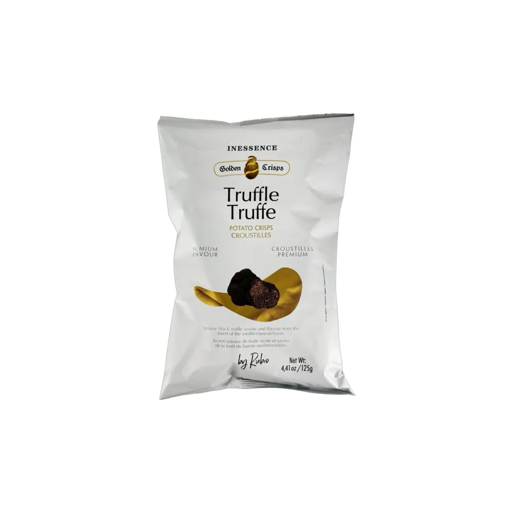 ČIPSI KARTUPEĻU AR TRIFEĻU GARŠU INESSENCE 130G