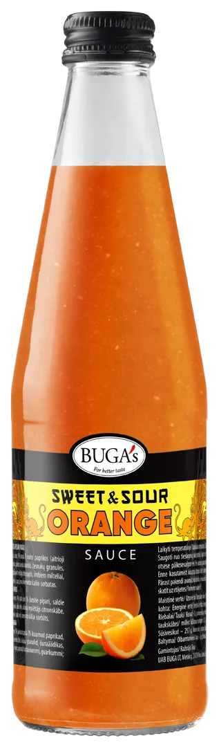 SALDSKĀBĀ MĒRCE BUGAS, AR APELSĪNIEM, 390G