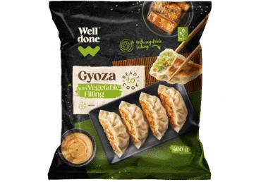 GYOZA AR DĀRZEŅIEM WELL DONE 400G