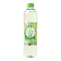 VIEGLI GĀZĒTS DZĒRIENS RIMI AR PIPARMĒTRU UN LAIMA GARŠU, AR VITAMĪNIEM UN CINKU 0,568L