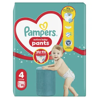 AUTIŅBIKSĪTES PAMPERS PANTS VP S4 9-15KG 35GAB