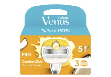 SKŪŠANĀS KASETES GILLETTE VENUS PRO COMFORT 3GB