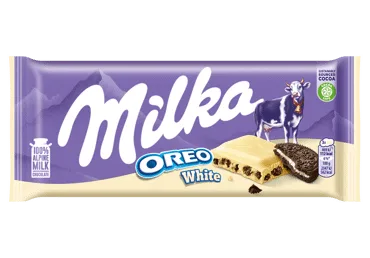 BALTĀ ŠOKOLĀDE AR OREO MILKA 100G
