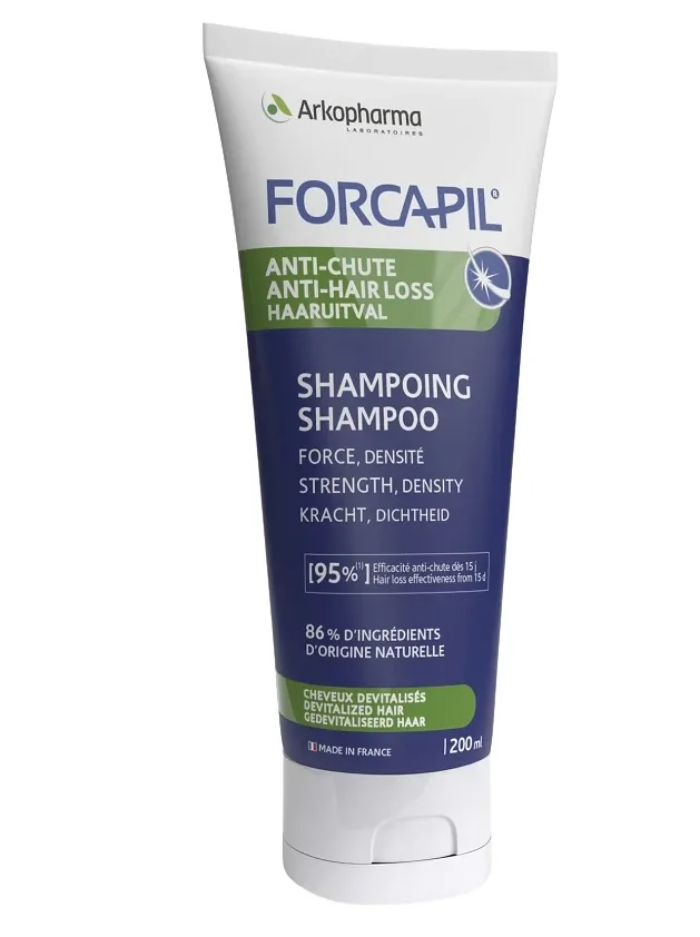 Forcapil Anti-Hair Loss šampūns matu izkrišanas mazināšanai, 200 ml