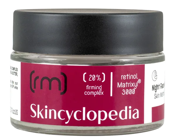Skincyclopedia With 20% firming complex, retinol, matrixyl® 3000 complex, squalene night sejas krēms, 50 ml