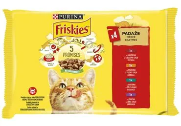 FRISKIES KAĶU KONSERVI FRISKIES GAĻAS IZLASE 4X85G