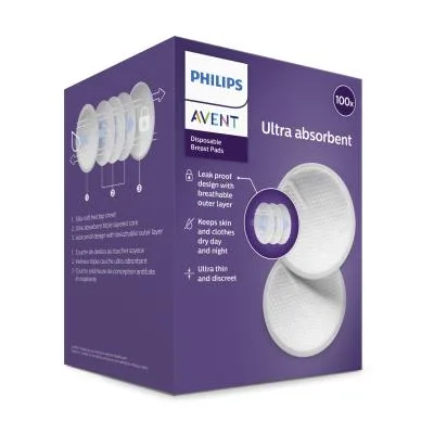 Philips Avent vienreizējas lietošanas krūšturu ieliktnīši N100