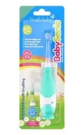 BRUSH-BABY BABYSONIC ELEKTRISKĀ ZOBU BIRSTE 0-3 GADUS VECIEM BĒRNIEM (ZILGANZAĻA KRĀSA)