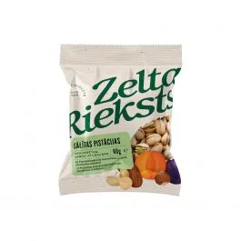 PISTĀCIJAS DABĪGI ATVĒRUŠĀS, GRAUZDĒTAS, SĀLĪTAS 80G