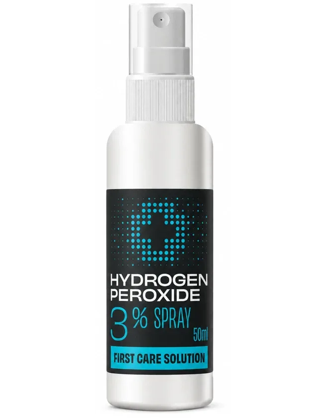 Hydrogen peroxide 3% sprejs, 50 ml