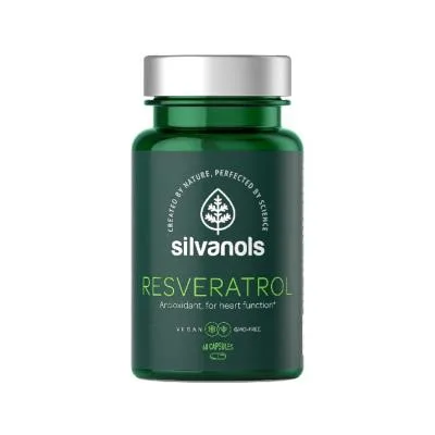 Silvanols Resveratrol kapsulas N60