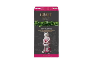 ZĀĻU TĒJA GRAFF HOT FLOWER 20X1,5G