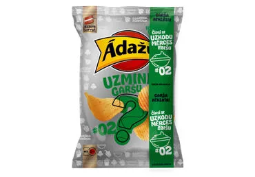 KART.ČIPSI UZMINI GARŠU NR.2 ĀDAŽU 130G