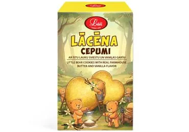 CEPUMI LĀCĒNA SVIESTA VANIĻAS GARŠA LĀČI 100G