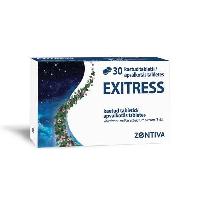 Exitress 445 mg apvalkotās tabletes N30