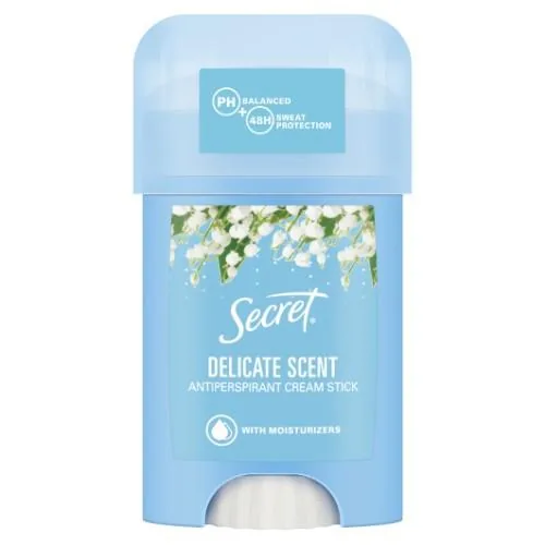 ANTIPERSPIRANTS-KRĒMS SECRET DELICATE 40ML