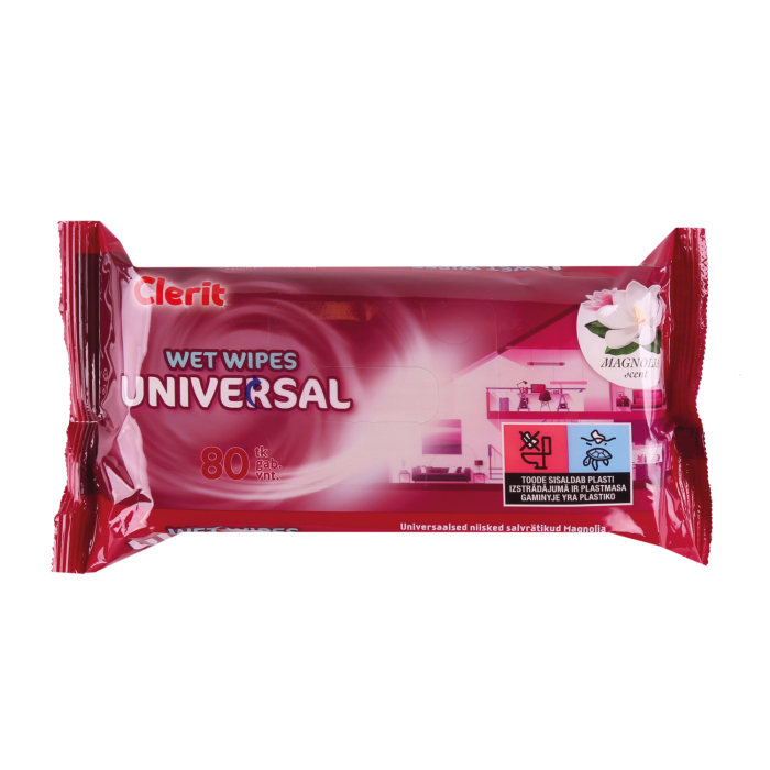 MITRĀS SALVETES CLERIT MAGNOLIA UNIVERSĀLĀS 80GAB.