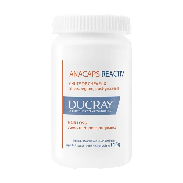 Ducray Anacaps Reactiv kapsulas, 30 gab.