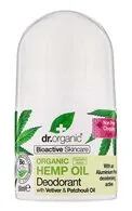 DR.ORGANIC HEMP OIL ORGANISKS RULLĪŠA DEZODORANTS, 50ML