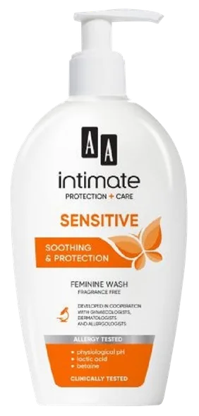 Средство для интимной гигиены AA Intimate Sensitive, 300 мл