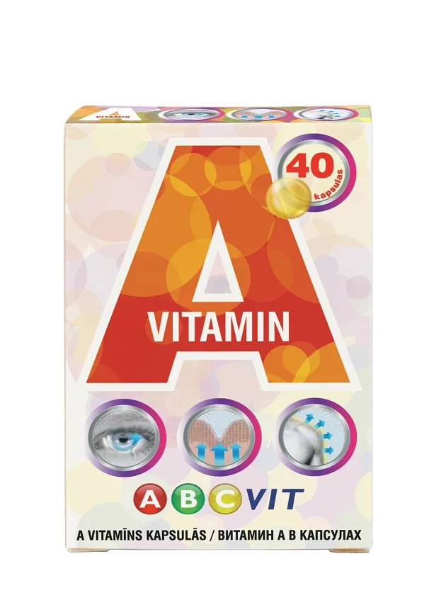 A vitamin abcvit, 40 kapsulas