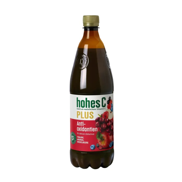 SULA HOHES C AR ANTIOKSIDANTIEM VĪNOGU, ARONIJU, MELLEŅU 100% 1L